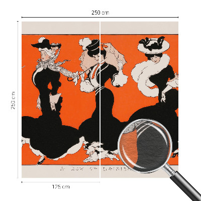 Dekoracyjna fototapeta na ścianę Kobiece stroje