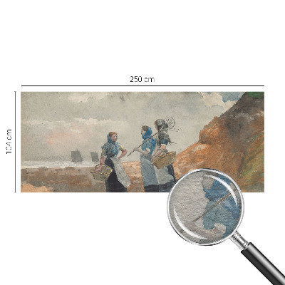 Fototapeta fizelinowa z nadrukiem Fototapeta fizelinowa z nadrukiem Pogodne wybrzeże