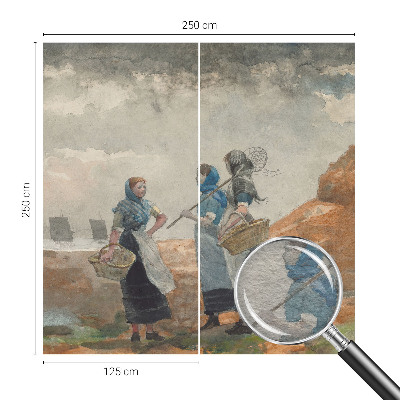 Fototapeta fizelinowa z nadrukiem Fototapeta fizelinowa z nadrukiem Pogodne wybrzeże