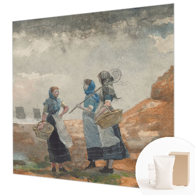 Fototapeta fizelinowa z nadrukiem Fototapeta fizelinowa z nadrukiem Pogodne wybrzeże