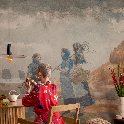 Fototapeta fizelinowa z nadrukiem Fototapeta fizelinowa z nadrukiem Pogodne wybrzeże