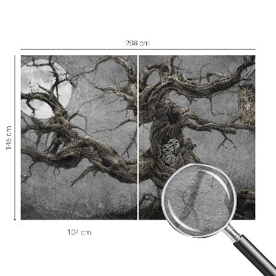 Tapeta fotograficzna Tajemnicza sowa