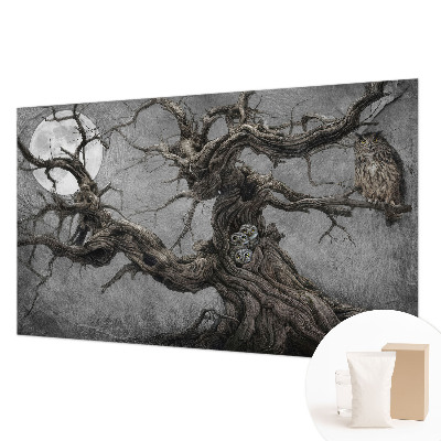 Tapeta fotograficzna Tajemnicza sowa