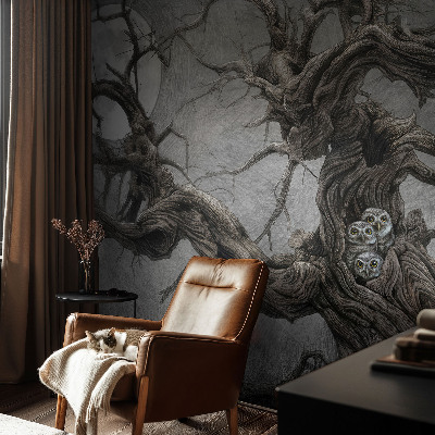 Tapeta fotograficzna Tajemnicza sowa