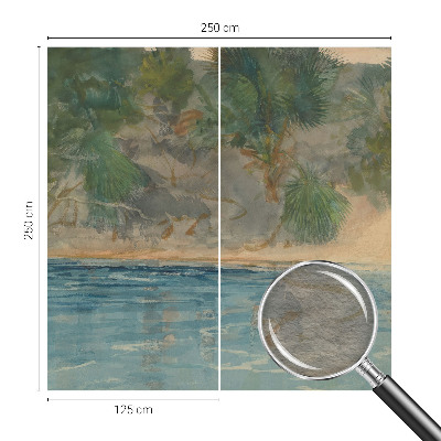 Fototapeta na ścianę Tropikalny brzeg