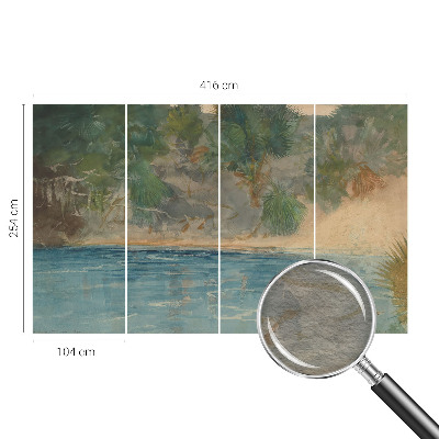 Fototapeta na ścianę Tropikalny brzeg