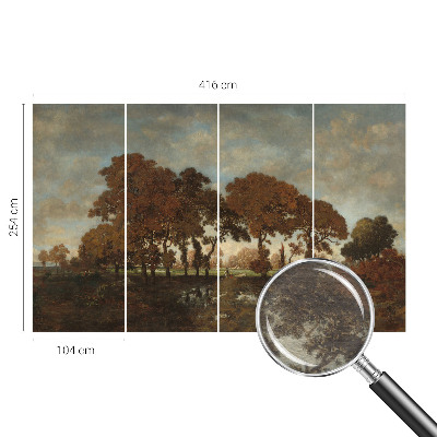 Tapeta fotograficzna fizelinowa z motywem sielankowego pejzażu