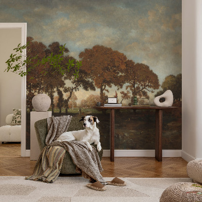 Tapeta fotograficzna fizelinowa Sielankowy pejzaż