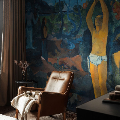 Fototapeta fizelinowa do sypialni z motywem tropikalnej harmonii