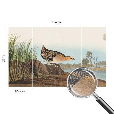 Nowoczesna fototapeta do salonu z naturalną sceną