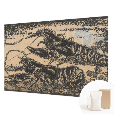 Fototapeta fizelinowa z nadrukiem Raki wodne