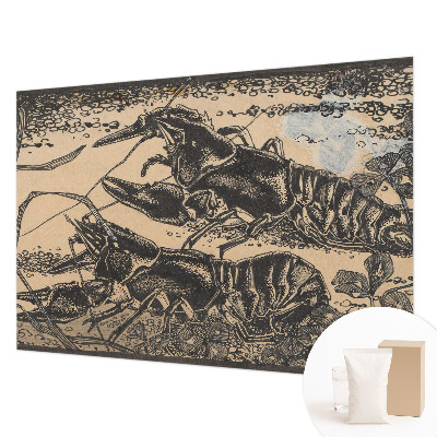 Fototapeta fizelinowa z nadrukiem Raki wodne