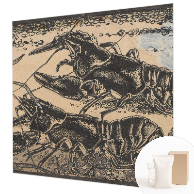 Fototapeta fizelinowa z nadrukiem Raki wodne