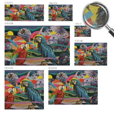 Fototapeta na ścianę Egzotyczne ptaki