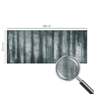 Tapeta fotograficzna z motywem tajemniczego lasu