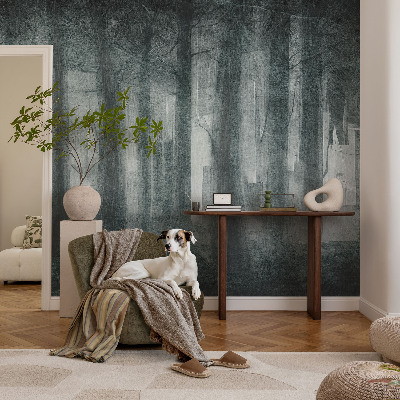 Tapeta fotograficzna Tapeta fotograficzna Tajemniczy las