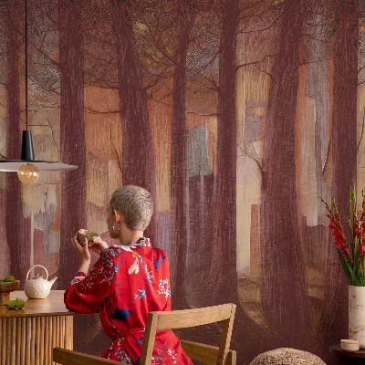 Fototapeta fizelinowa z nadrukiem Tajemniczy pejzaż