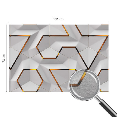 Tapeta fotograficzna fizelinowa Tapeta fotograficzna fizelinowa Nowoczesna geometria