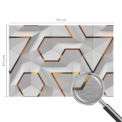 Tapeta fotograficzna fizelinowa z motywem nowoczesnej geometrii