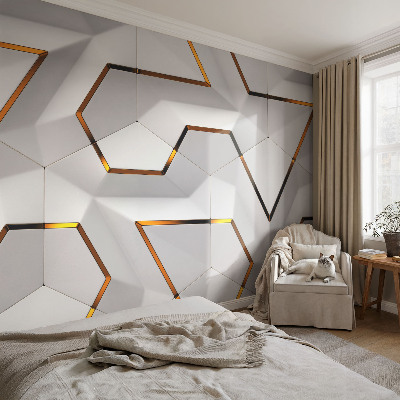 Tapeta fotograficzna fizelinowa z motywem nowoczesnej geometrii