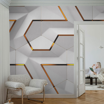 Tapeta fotograficzna fizelinowa z motywem nowoczesnej geometrii