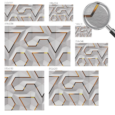 Tapeta fotograficzna fizelinowa z motywem nowoczesnej geometrii
