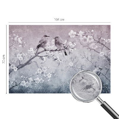 Tapeta fotograficzna fizelinowa z delikatnym motywem natury
