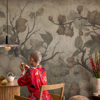 Nowoczesna fototapeta do salonu Kwiatowe piękno