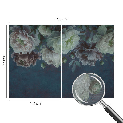 Dekoracyjna fototapeta na ścianę Kwiatowa elegancja