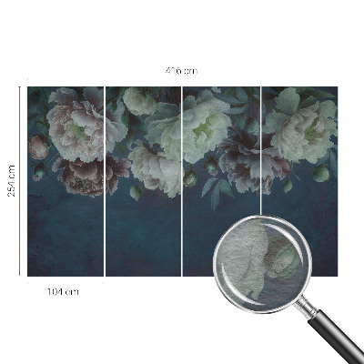 Dekoracyjna fototapeta na ścianę Kwiatowa elegancja