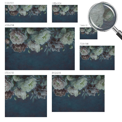 Dekoracyjna fototapeta na ścianę Kwiatowa elegancja