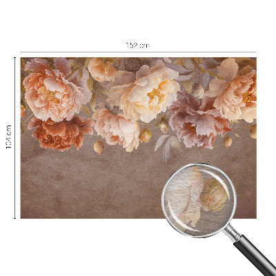 Fototapeta fizelinowa z nadrukiem Fototapeta fizelinowa z nadrukiem Kwiatowa elegancja