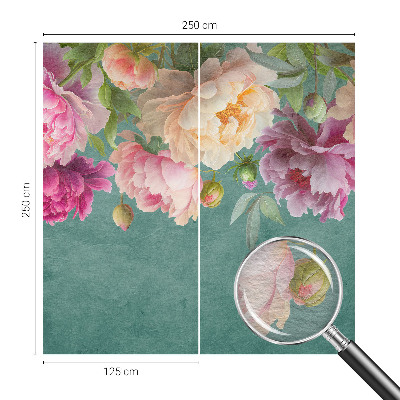 Tapeta fotograficzna fizelinowa z motywem kwiatowym o eleganckim wzorze