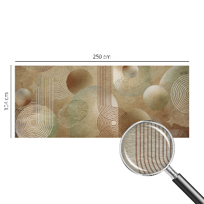 Nowoczesna fototapeta do salonu Nowoczesna fototapeta do salonu Geometryczny wzór