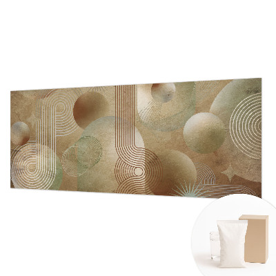 Nowoczesna fototapeta do salonu Nowoczesna fototapeta do salonu Geometryczny wzór