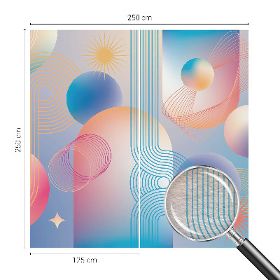 Fototapeta fizelinowa z nadrukiem Fototapeta fizelinowa z nadrukiem Kolorowa abstrakcja