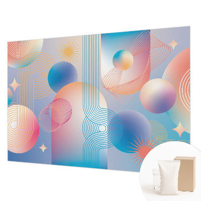 Fototapeta fizelinowa z nadrukiem Fototapeta fizelinowa z nadrukiem Kolorowa abstrakcja