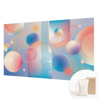 Fototapeta fizelinowa z nadrukiem Fototapeta fizelinowa z nadrukiem Kolorowa abstrakcja