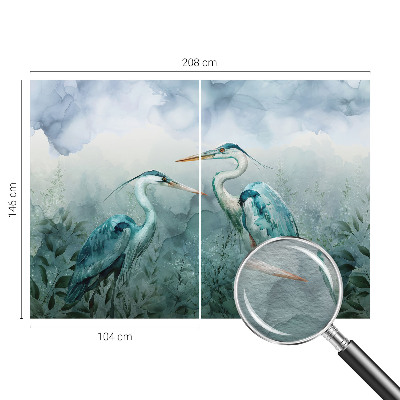 Fototapeta fizelinowa do sypialni Fototapeta fizelinowa do sypialni Ptaki natury