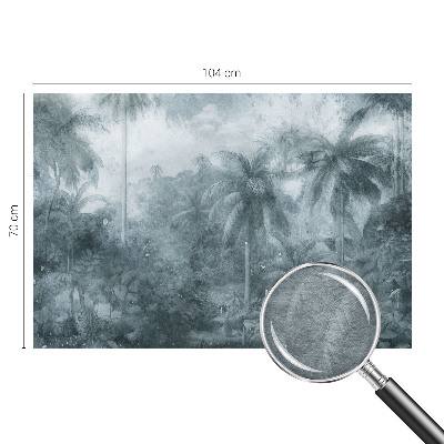 Tapeta fotograficzna z motywem tropikalnej roślinności