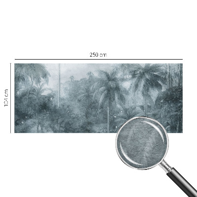 Tapeta fotograficzna z motywem tropikalnej roślinności