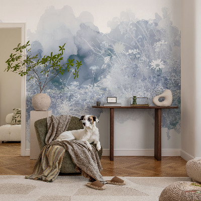 Nowoczesna fototapeta do salonu Nowoczesna fototapeta do salonu Kwiatowa łąka