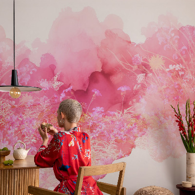 Tapeta fotograficzna fizelinowa Tapeta fotograficzna fizelinowa Floralny wzór