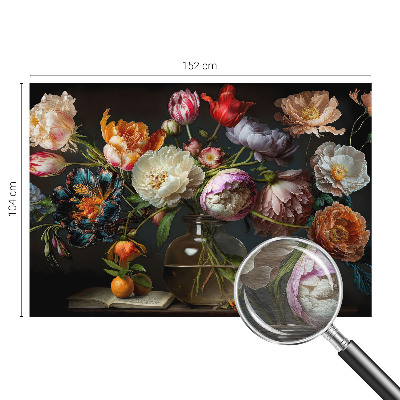 Tapeta fotograficzna z motywem kwiatu w formie bukietu