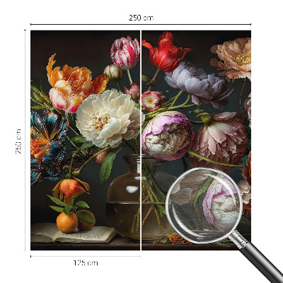 Tapeta fotograficzna z motywem kwiatu w formie bukietu