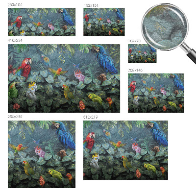 Tapeta fotograficzna Egzotyczna dżungla