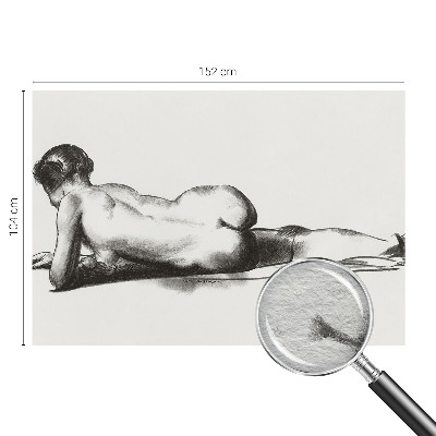 Fototapeta fizelinowa z nadrukiem Fototapeta fizelinowa z nadrukiem Subtelny akt