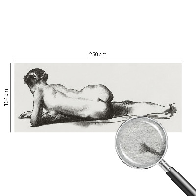 Fototapeta fizelinowa z nadrukiem Fototapeta fizelinowa z nadrukiem Subtelny akt