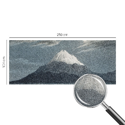 Nowoczesna fototapeta do salonu Nowoczesna fototapeta do salonu Księżycowa noc