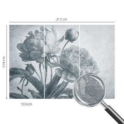 Tapeta fotograficzna Kwiatowy szyk